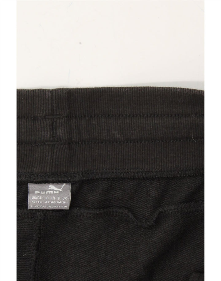 PUMA Womens Sport Shorts UK 16 Large Black Vintage Puma and Second-Hand Puma from Messina Hembry 