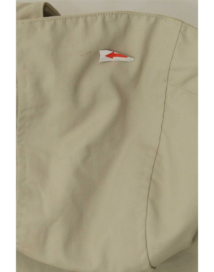 Woolrich Mens Hooded Anorak Jacket UK 38 Medium Khaki Colourblock