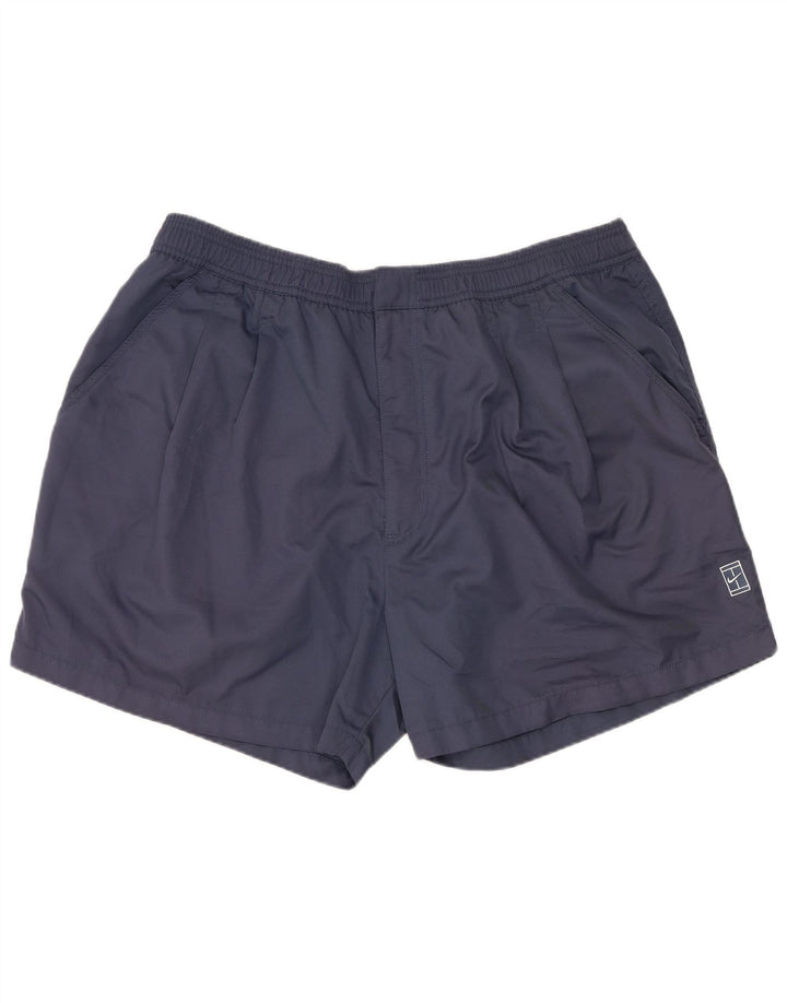 NIKE Mens Dri Fit Pegged Chino Shorts UK 45/47 XL W38  Navy Blue Polyester