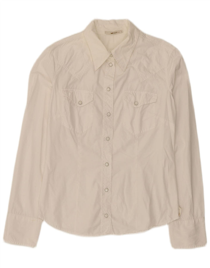 Gas Womens Shirt UK 14 Large White