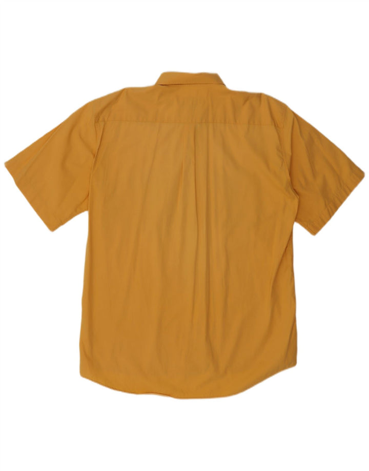 Levi's Mens Short Sleeve Shirt Large Yellow