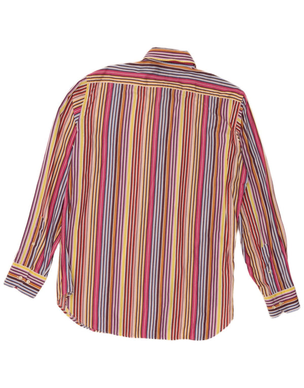 Etro Mens Shirt Large Multicoloured Striped