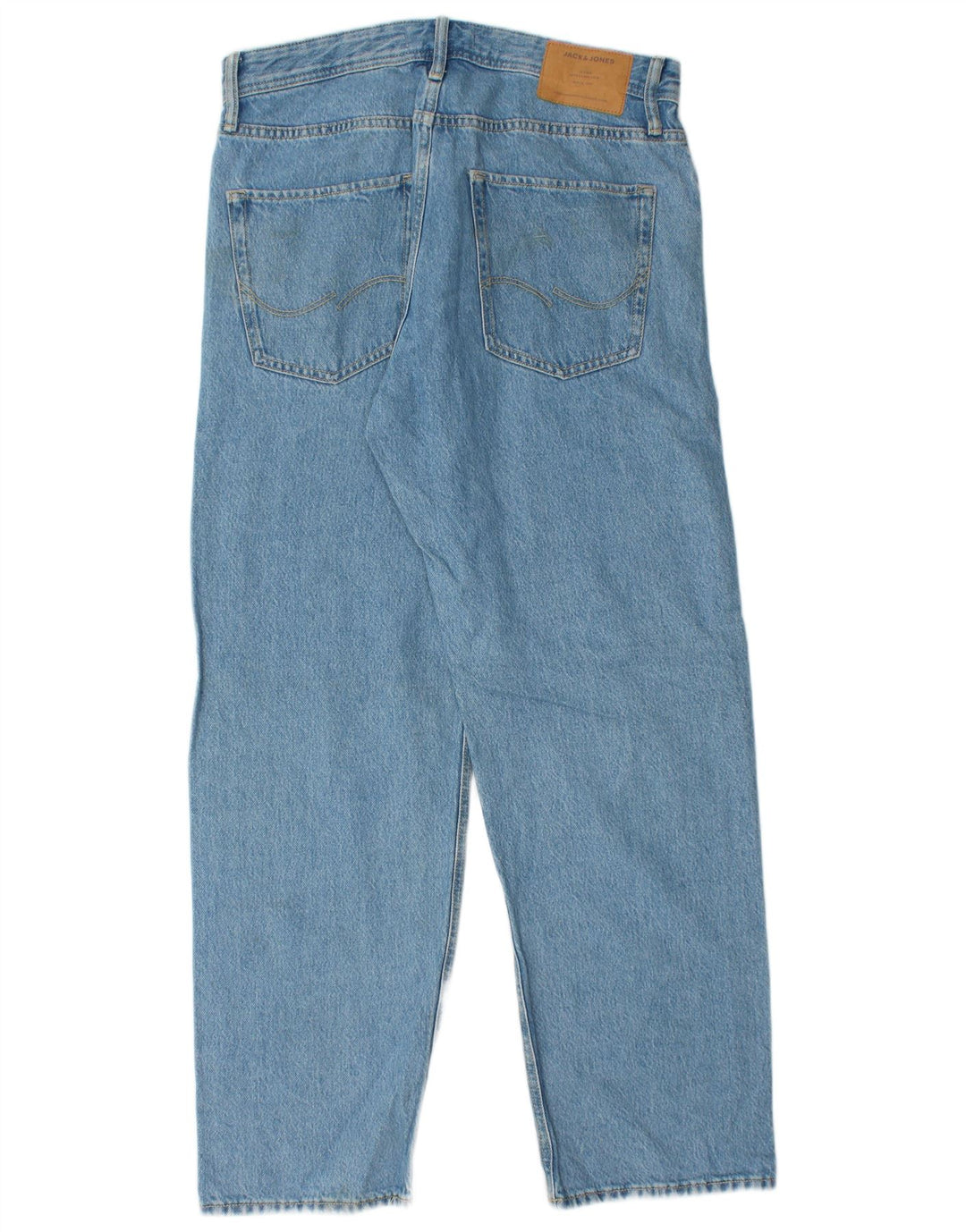 Jack & Jones Mens Eddie Loose Jeans W32 L32 Blue Cotton