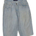 TRUSSARDI Womens Bermuda Denim Shorts W28 Medium Blue Cotton Vintage Trussardi and Second-Hand Trussardi from Messina Hembry 