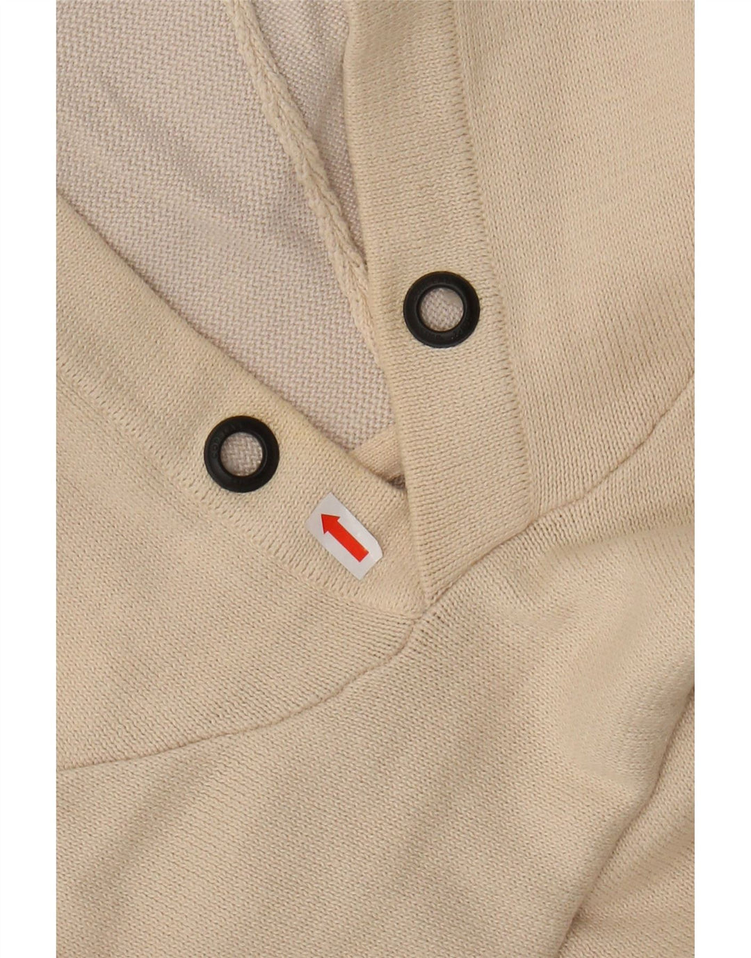 JACK & JONES Mens Hooded Jumper Sweater Medium Beige