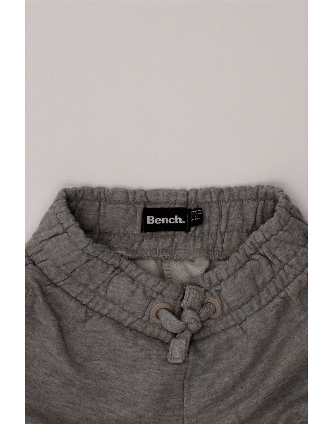 BENCH Girls Sport Shorts 5-6 Years  Grey Cotton