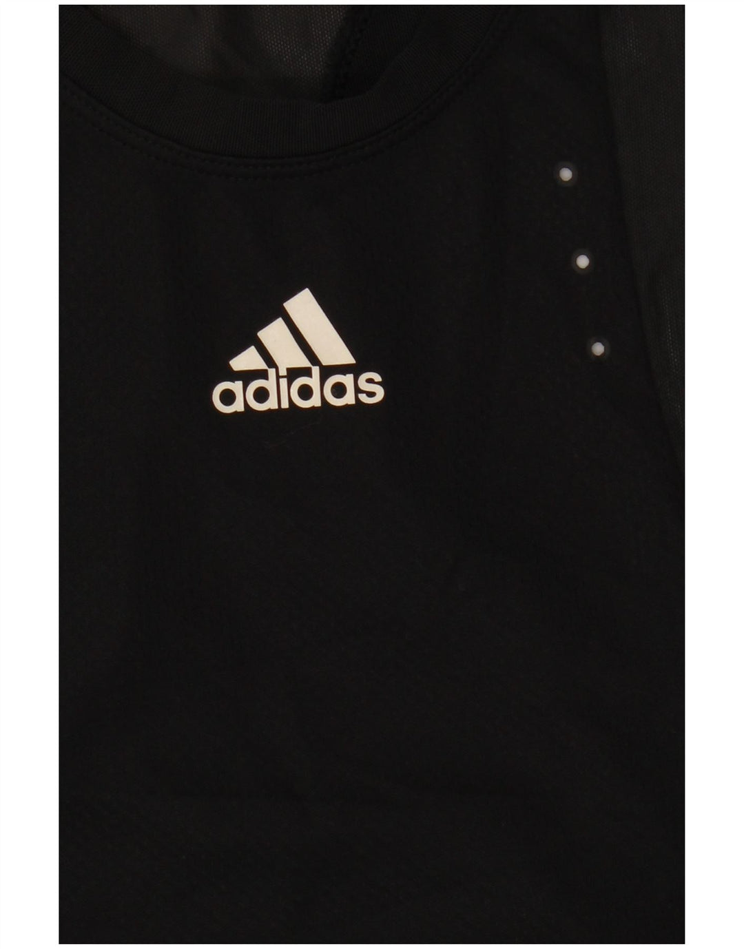 Adidas Womens Vest Top UK 12 Medium Black