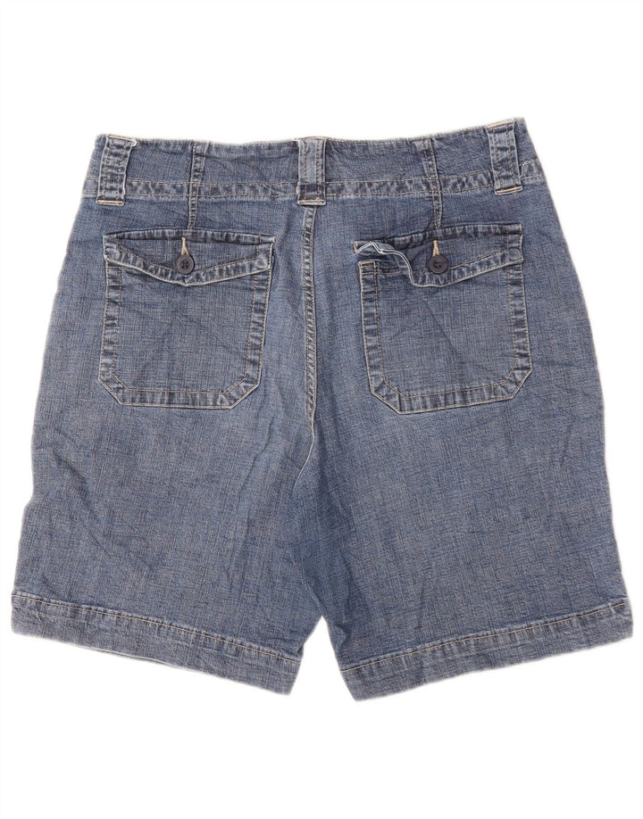 Lee Womens Riders Denim Shorts US 12 Large W32 Blue Cotton