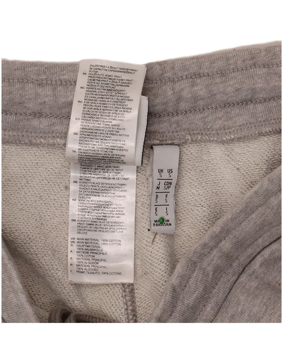 ADIDAS Mens Sport Shorts Small  Grey Cotton