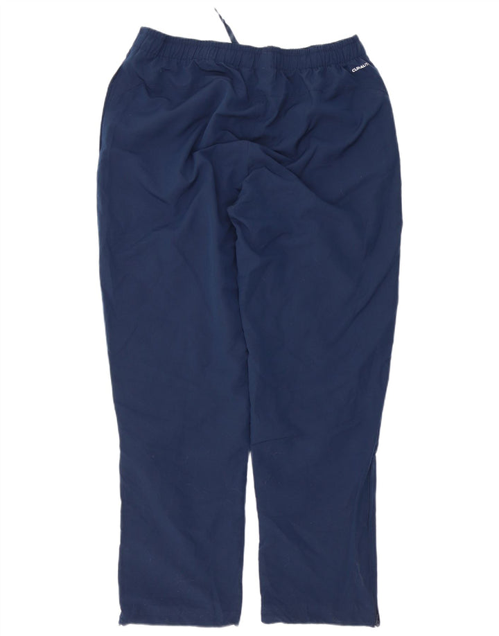 Adidas Mens Climalite Tracksuit Trousers XL  Navy Blue Polyester