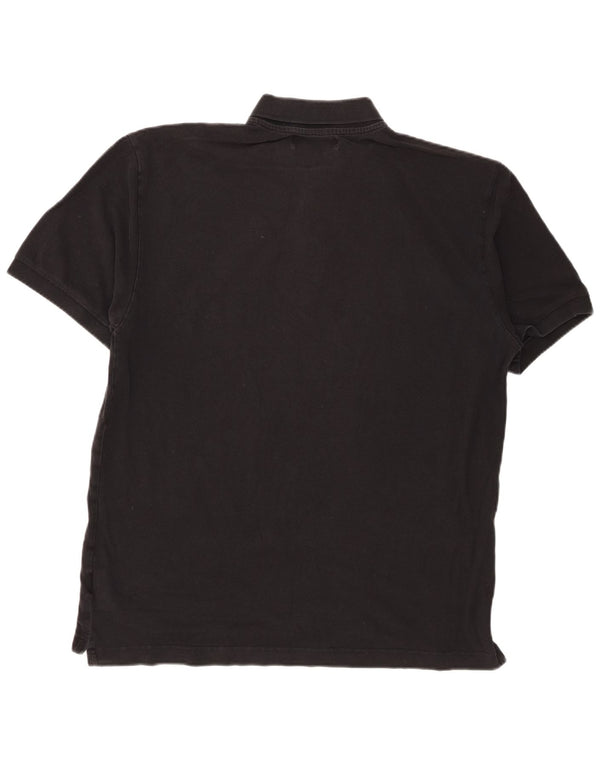 Kappa Mens Polo Shirt 2XL Black Cotton