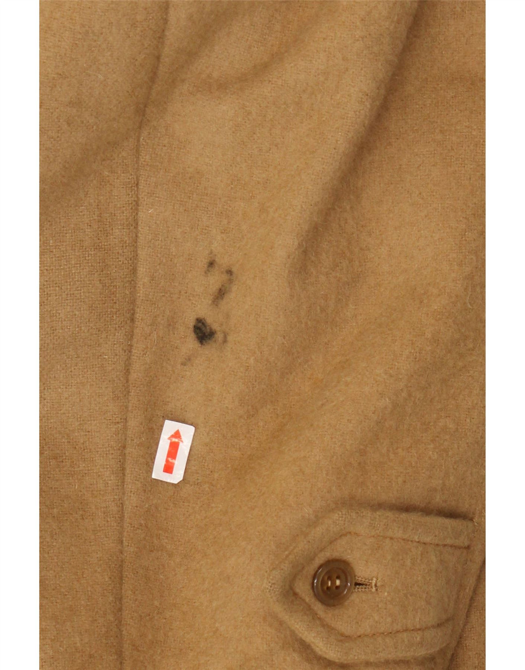 Ballarini Mens Overcoat IT 56 3XL Beige Wool