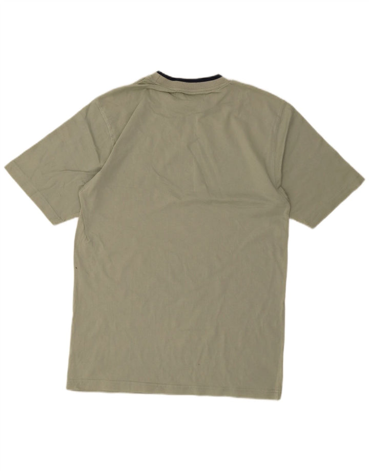 Asics Mens T-Shirt Top Large Green Cotton