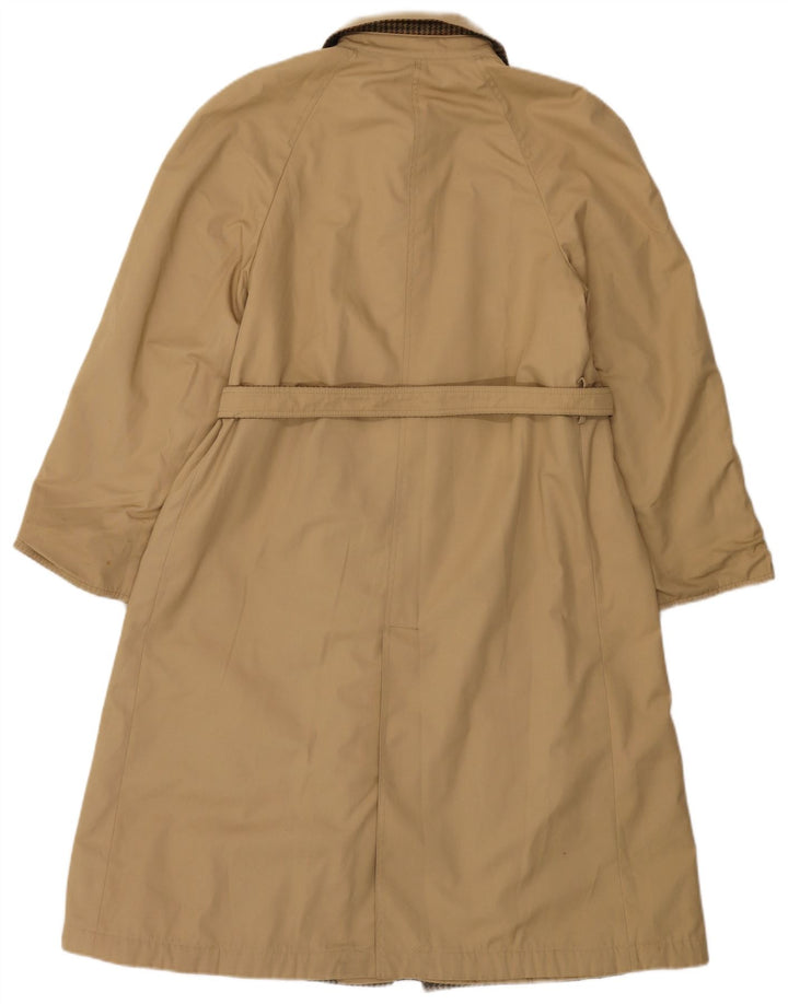 BALLARINI Womens Reversible Overcoat IT 46 Large Beige