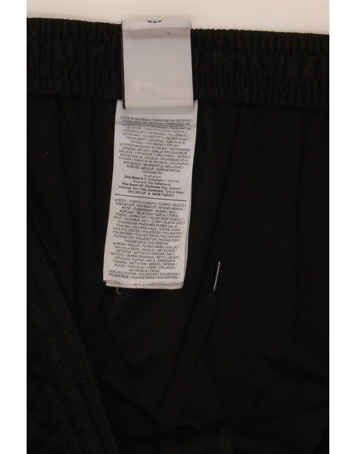 Nike Mens Dri Fit Tracksuit Trousers 2XL  Black Colourblock Polyester