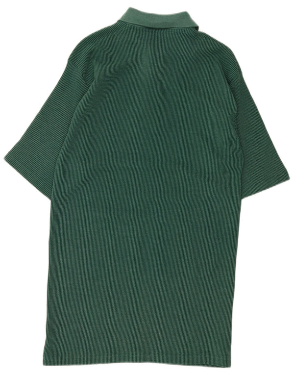 QUIKSILVER Womens Polo Dress UK 18 XL Green Cotton