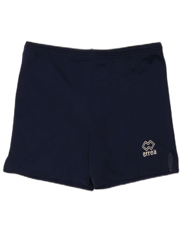 Errea Mens Sport Shorts Medium  Navy Blue Polyester