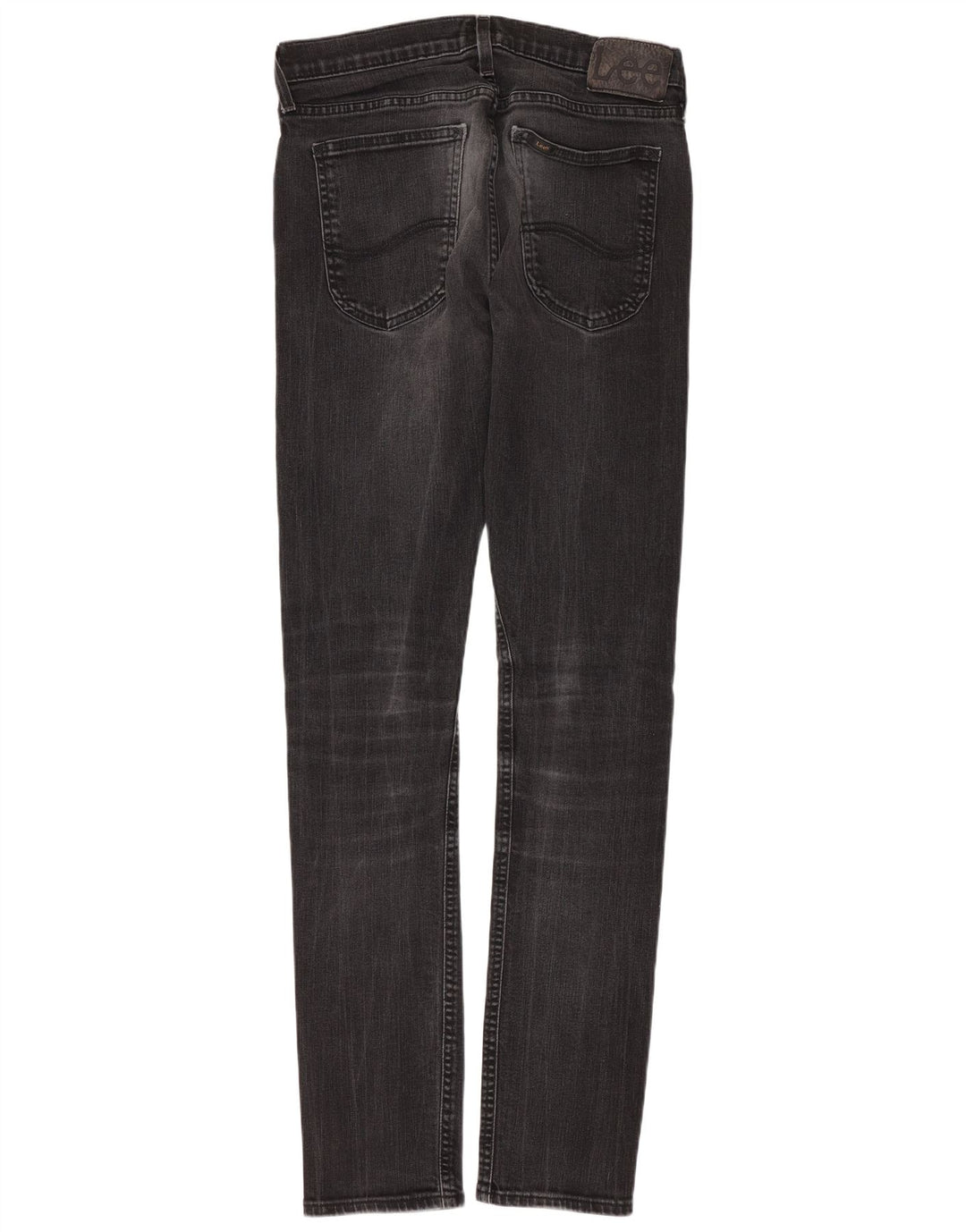 LEE Womens Luke Slim Jeans W31 L34 Black Cotton