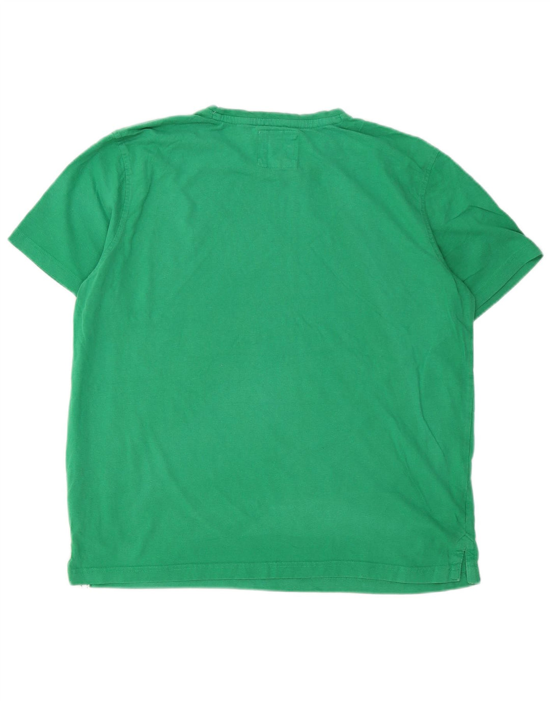 CREW CLOTHING Mens T-Shirt Top XL Green Cotton