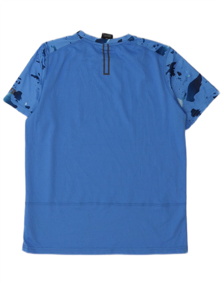 Russell Athletic Boys Dri-Power T-Shirt Top 15-16 Years 2XL Blue Polyester