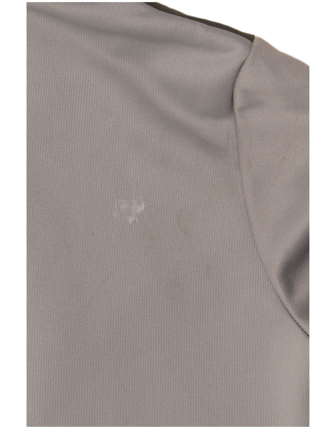 Nike Boys Zip Hoodie Sweater 10-11 Years Medium Grey Colourblock Polyester