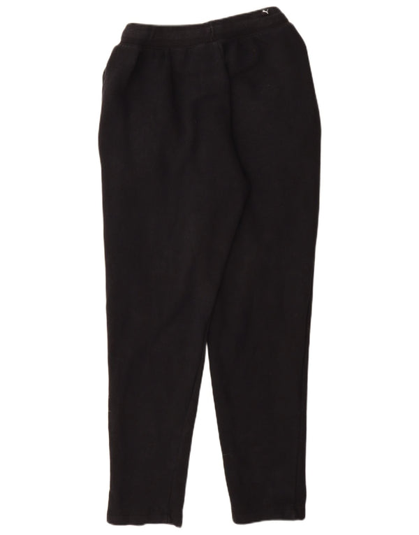 PUMA Womens Tracksuit Trousers UK 12 Medium  Black Cotton