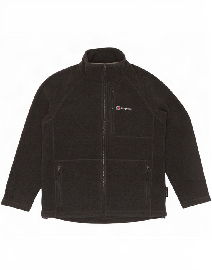 Berghaus Mens Fleece Jacket UK 40 Large Grey Polyester