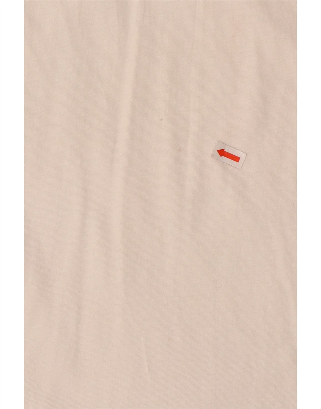 PUMA Mens Graphic Top Long Sleeve Large White Cotton
