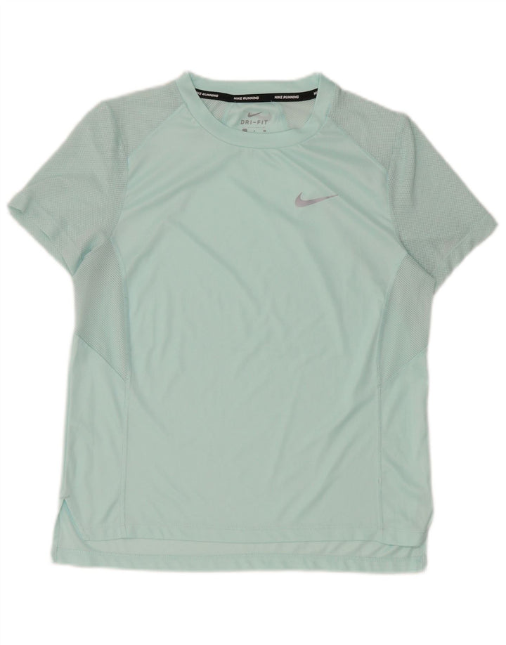 Nike Mens Dri Fit T-Shirt Top Small Green