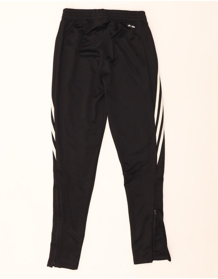 Adidas Womens Climalite Tracksuit Trousers UK 6 XS  Black Polyester