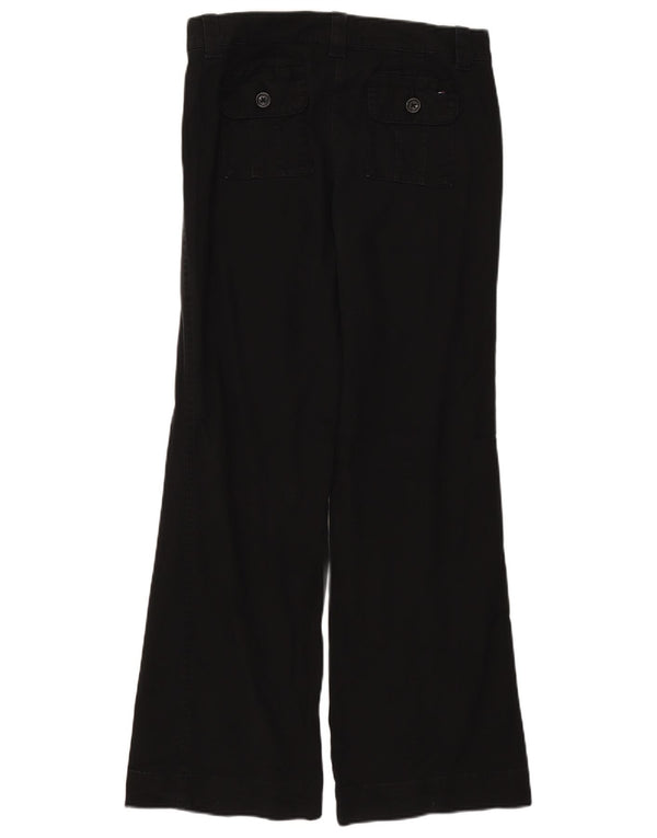 Tommy Hilfiger Womens Bootcut Chino Trousers US 8 Medium W30 L32 Black