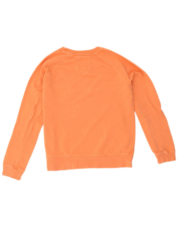 Crew Clothing Womens Sweatshirt Jumper UK 10 Small Orange
