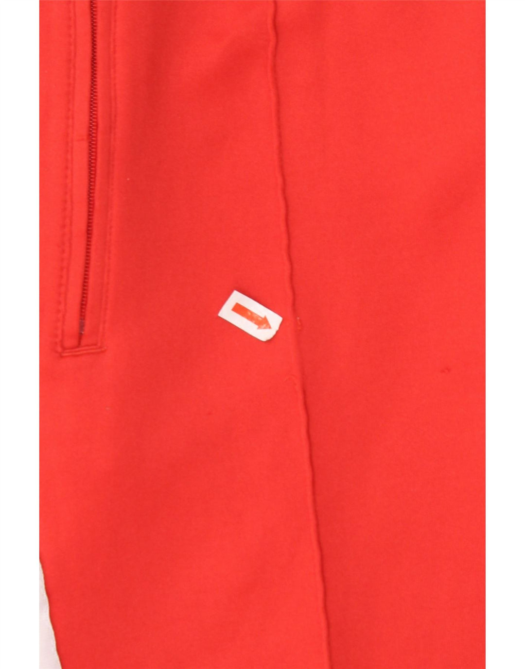 ADIDAS Womens Tracksuit Trousers UK 8 Small Red Cotton