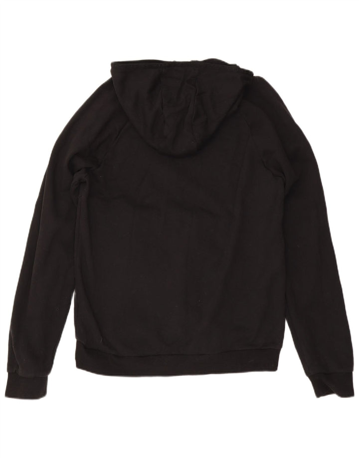 Emporio Armani Mens Graphic Hoodie Jumper Medium Black