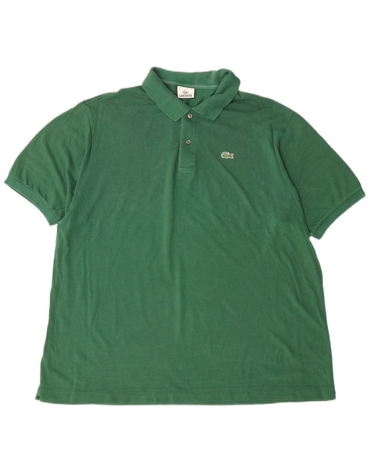 Lacoste Mens Polo Shirt Size 8 3XL Green Cotton