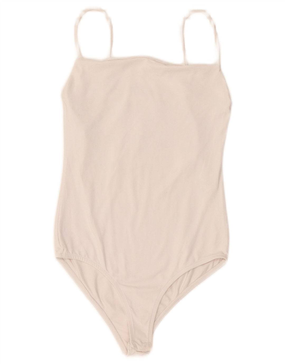 Zara Womens Sleeveless Bodysuit UK 8 Small White Polyamide