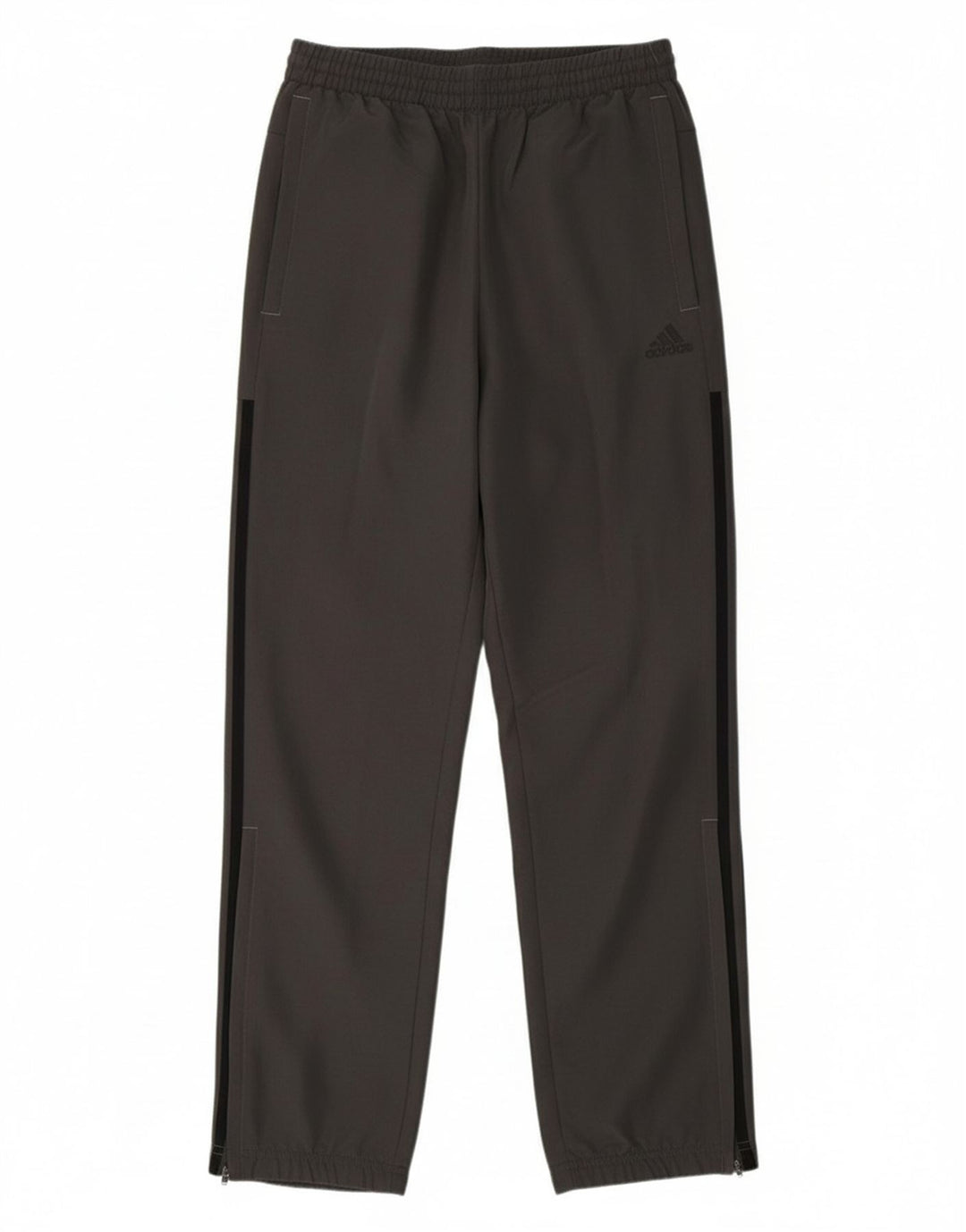 ADIDAS Mens Tracksuit Trousers Joggers Small  Grey Polyester