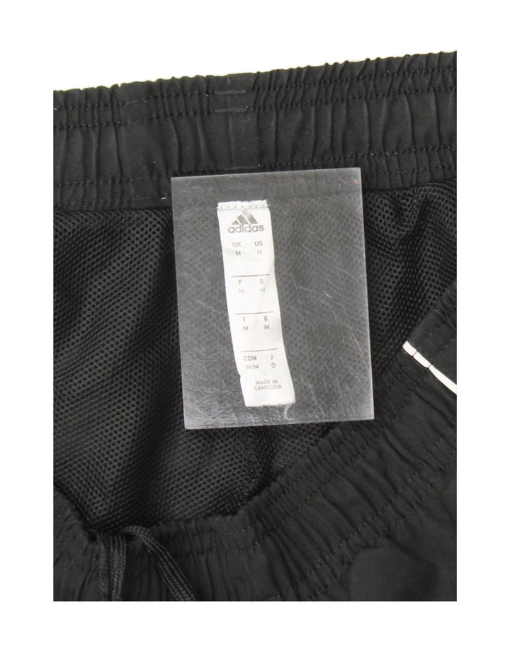 ADIDAS Mens Tracksuit Trousers Medium  Black Vintage Adidas and Second-Hand Adidas from Messina Hembry 
