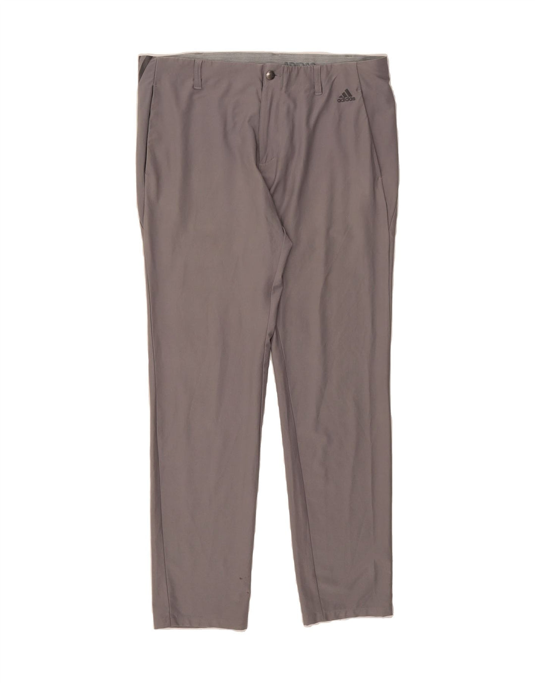 ADIDAS Womens Slim Chino Trousers W36 L32 Grey Polyamide Vintage Adidas and Second-Hand Adidas from Messina Hembry 