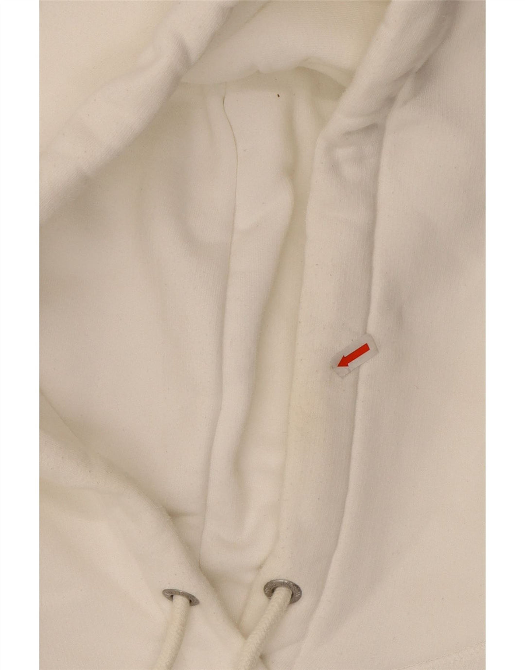 JACK WILLS Womens Oversized Graphic Hoodie Jumper UK 16 Large White Cotton