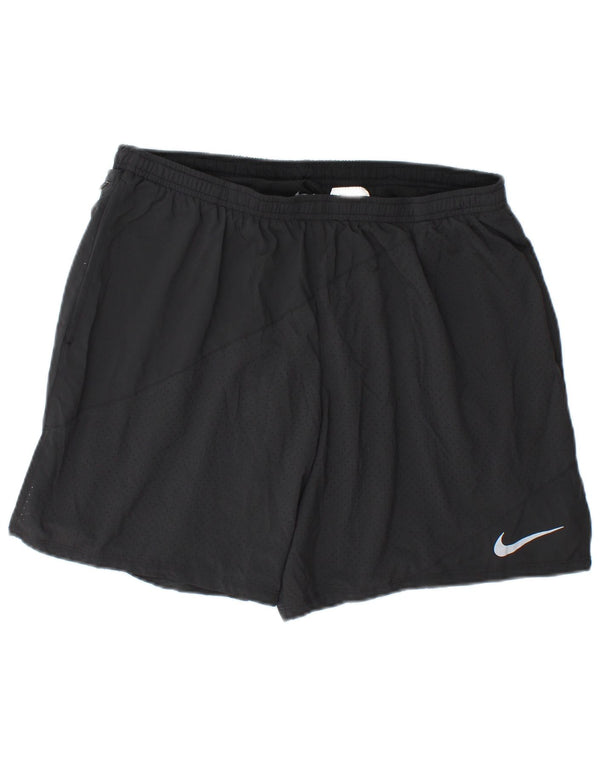 Nike Mens Dri Fit Sport Shorts XL  Black Polyester