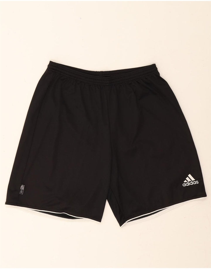 ADIDAS Mens Climalite Sport Shorts Large Black Polyester Vintage Adidas and Second-Hand Adidas from Messina Hembry 
