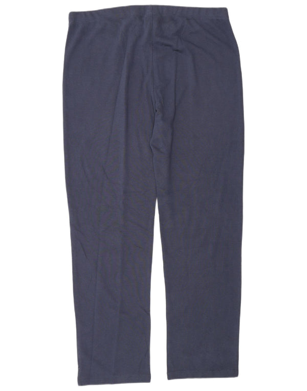 Champion Womens Easy Fit Tracksuit Trousers UK 22 3XL Navy Blue Cotton