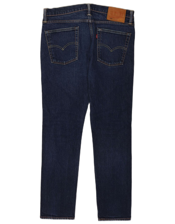 Levi's Mens 510 Skinny Jeans W33 L27 Navy Blue Cotton