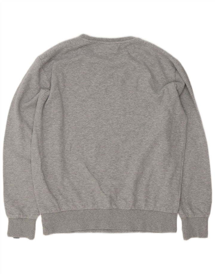 Ellesse Mens Sweatshirt Jumper Large Grey Cotton