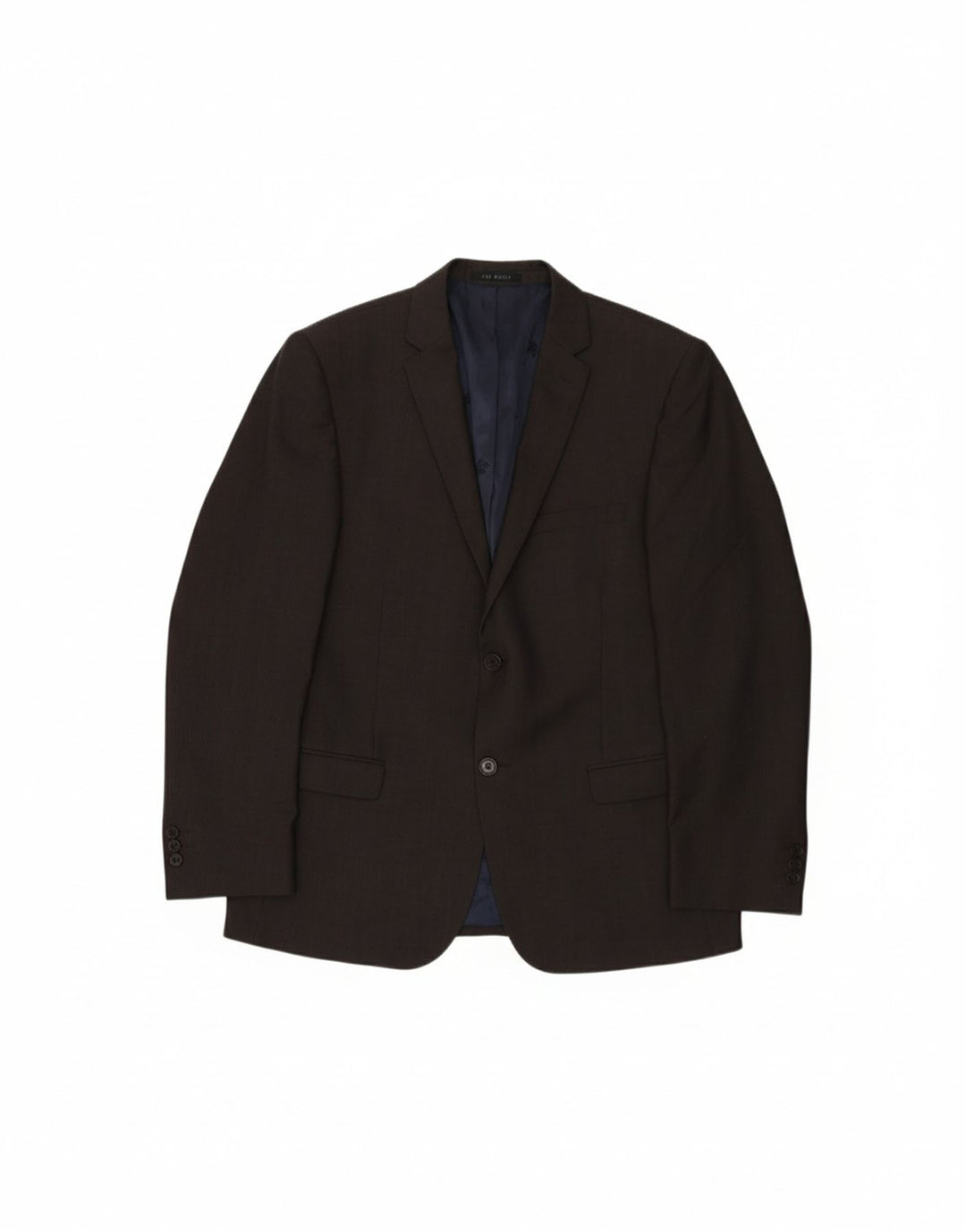 TED BAKER Mens 2 Button Blazer Jacket UK 40 Large Grey Wool Vintage Ted Baker and Second-Hand Ted Baker from Messina Hembry 