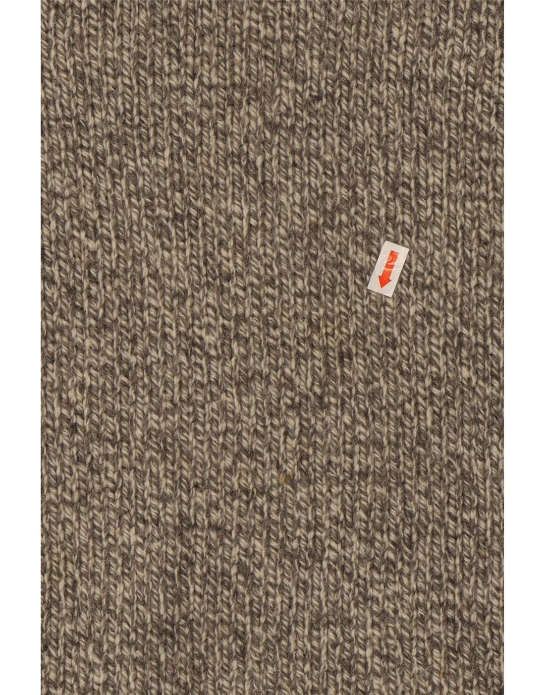 L.L.BEAN Mens Crew Neck Jumper Sweater Medium Grey Wool