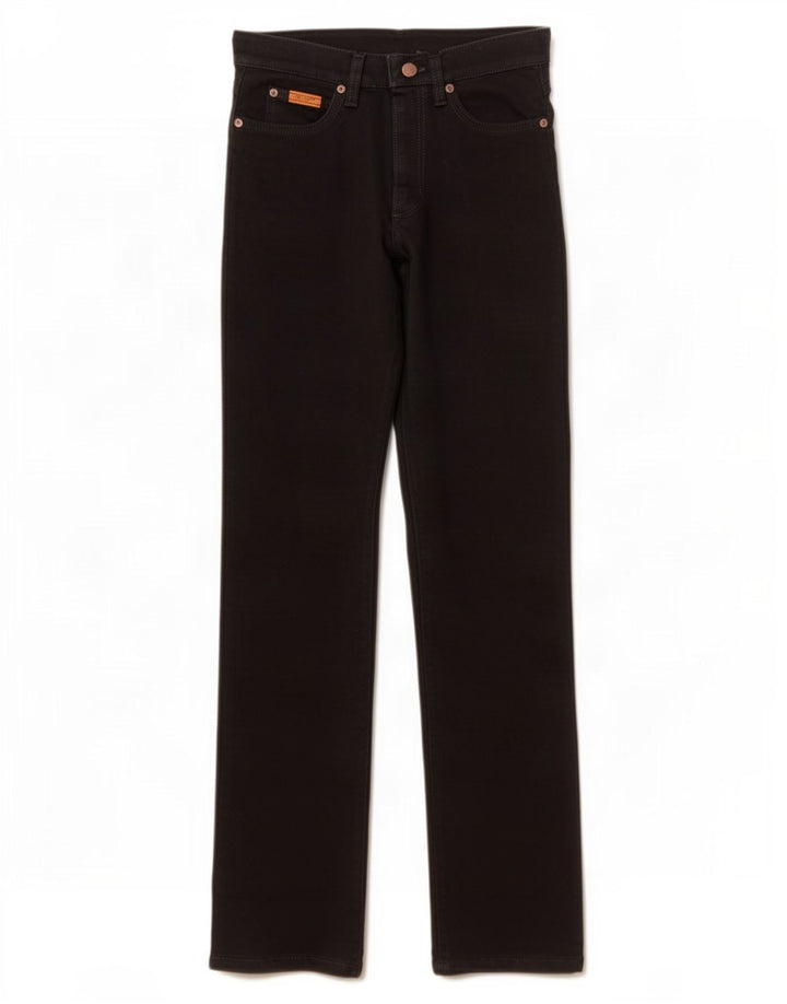 Wrangler Womens Straight Jeans W26 L32 Black