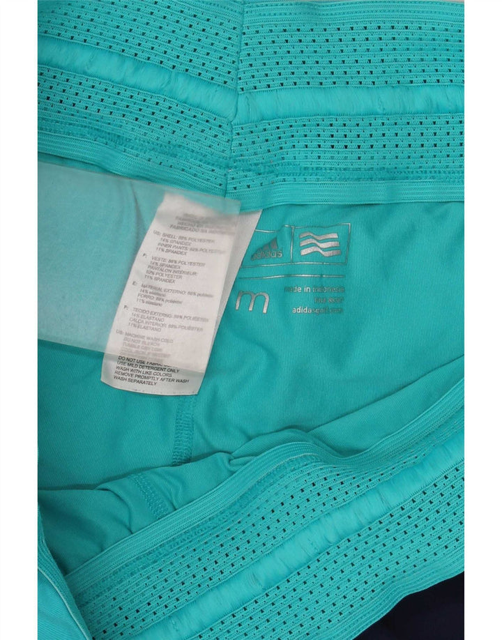 Adidas Womens Skort UK 14 Medium Navy Blue Polyester