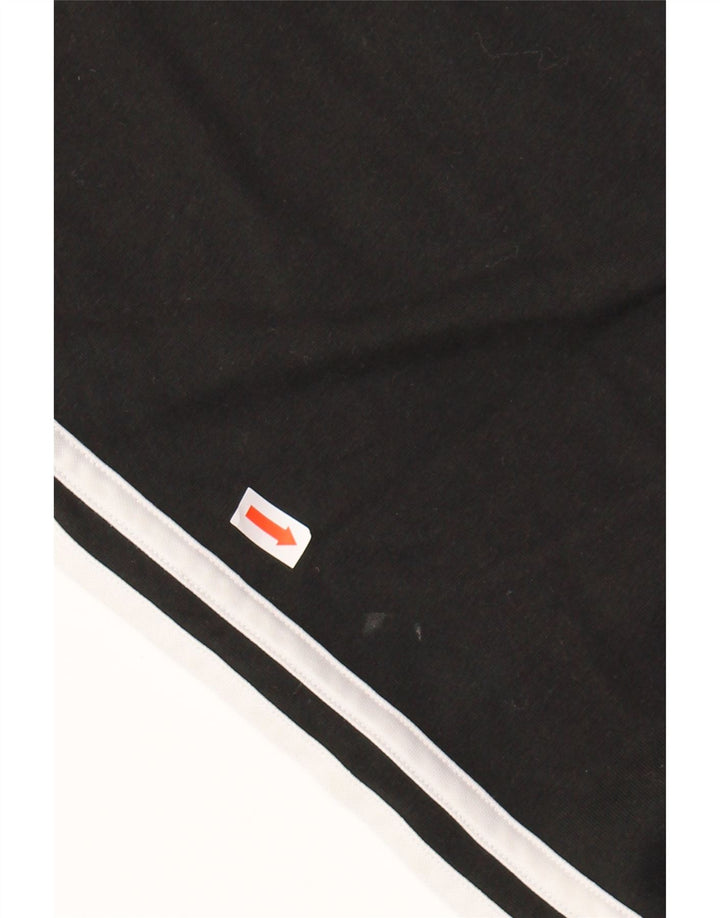 ADIDAS Womens Leggings UK 16/18 Large Black Cotton